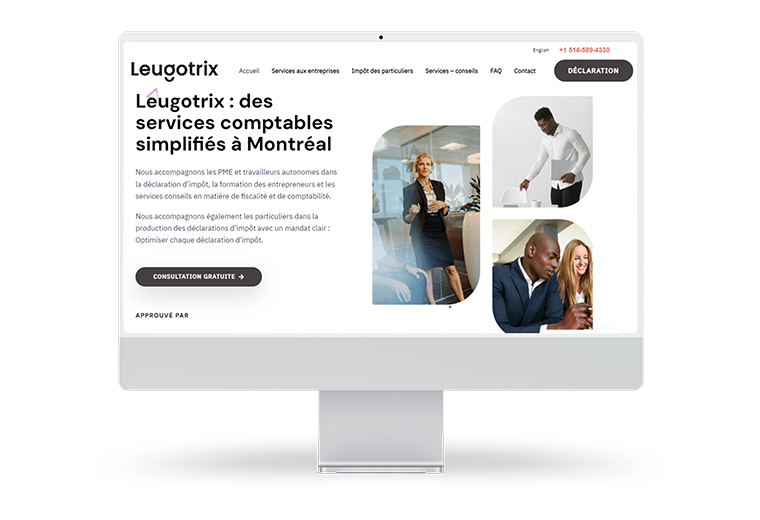 leugotrix création de site web