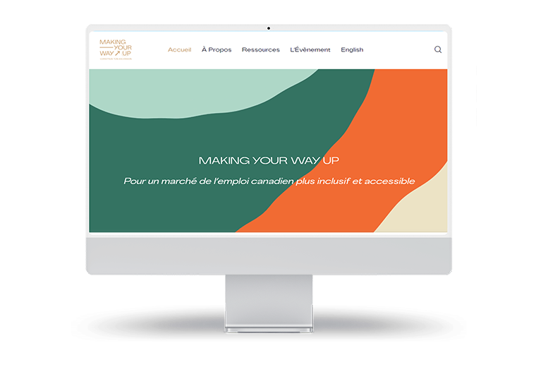 Making Your Way Up web design et création de site